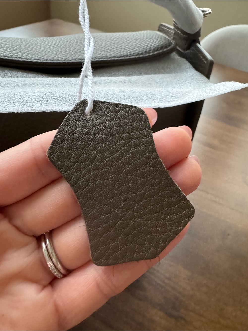 The Horse Clementine Shoulder Bag — Olive - Picture 11 of 13